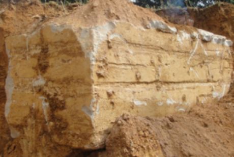 Thêm một ngôi mộ cổ vừa mới được phát hiện tại huyện Hương Sơn.