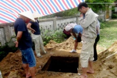 Thám sát, khai quât khảo cổ học tại khu vực cảng cổ Hội Thống.