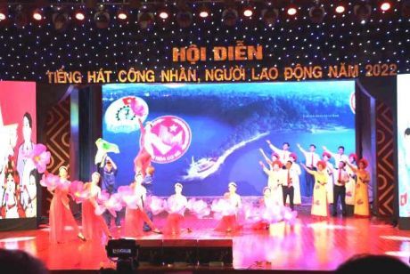 Hà Tĩnh giành 3 huy chương tại Hội diễn “Tiếng hát công nhân, người lao động năm 2022” toàn quốc